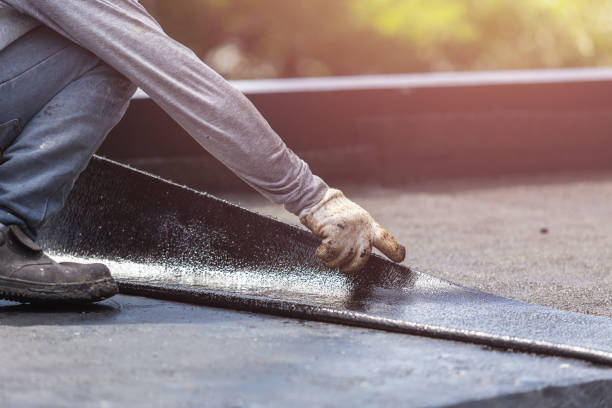 Professional Exterior Waterproofing technician working in Morris Plains, NJ